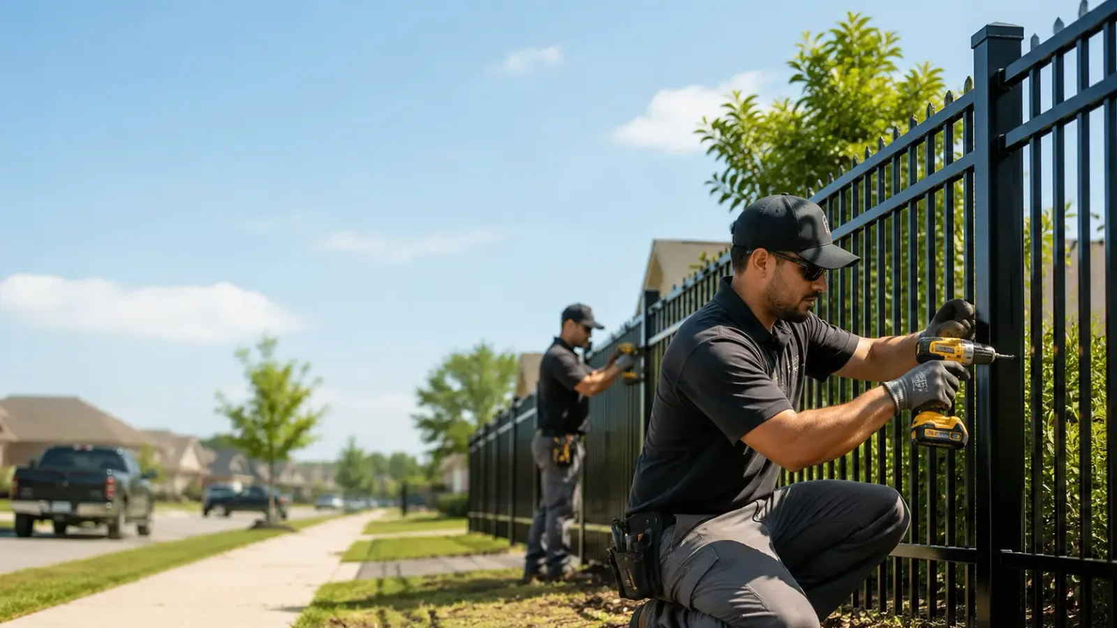 Metal Fence Installation in Moravia, IA